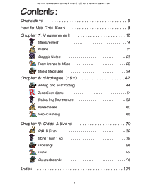 Guide Book: Table of Contents Thumbnail